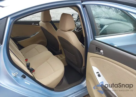 2014 Hyundai Accent Gls z USA, uszkodzony, nr VIN KMHCU4AE0EU700700